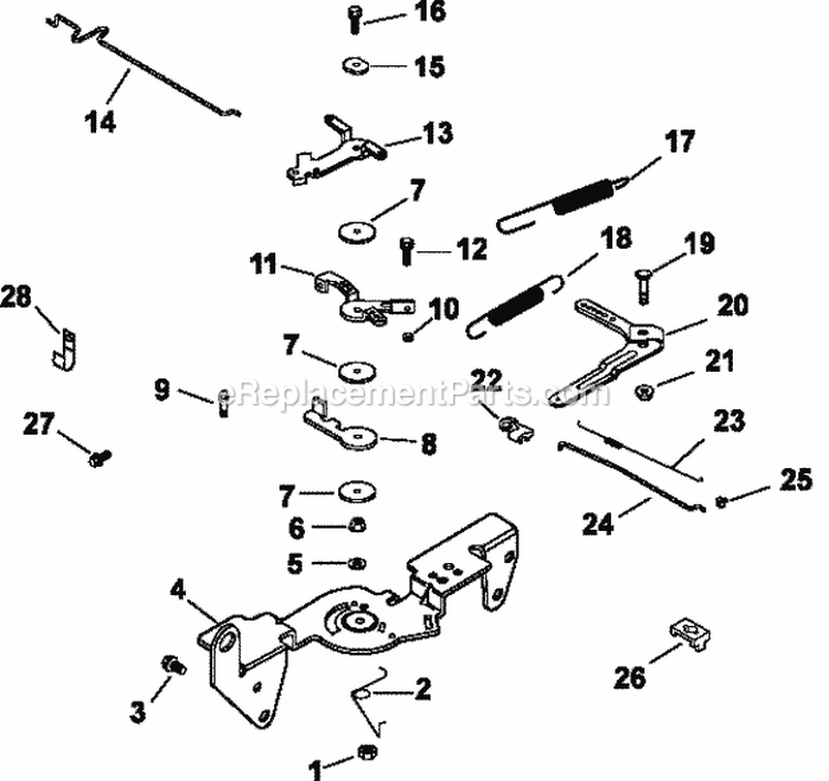 Page F Diagram and Parts List for CH22-66539  Kohler Engine