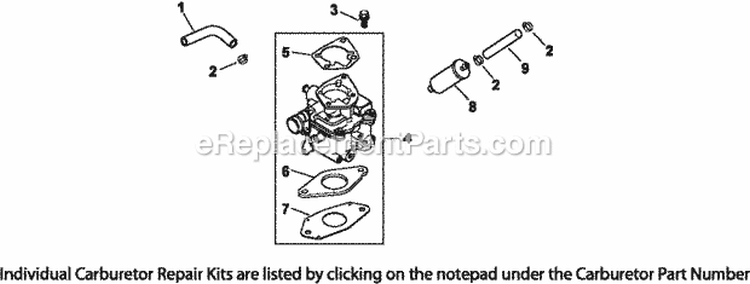 Page H Diagram and Parts List for CH22-66548  Kohler Engine