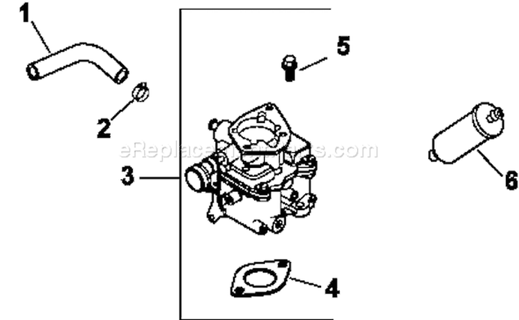 Page H Diagram and Parts List for CH22-66543  Kohler Engine