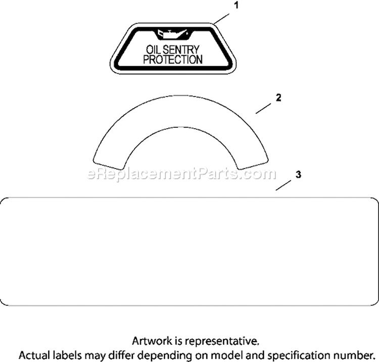 Page E Diagram and Parts List for CH22-66554  Kohler Engine