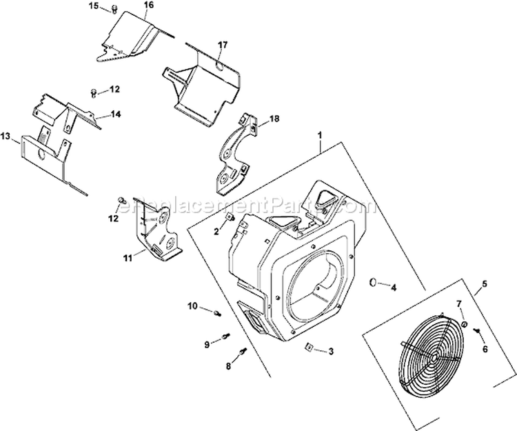 Page C Diagram and Parts List for CH22-66562  Kohler Engine