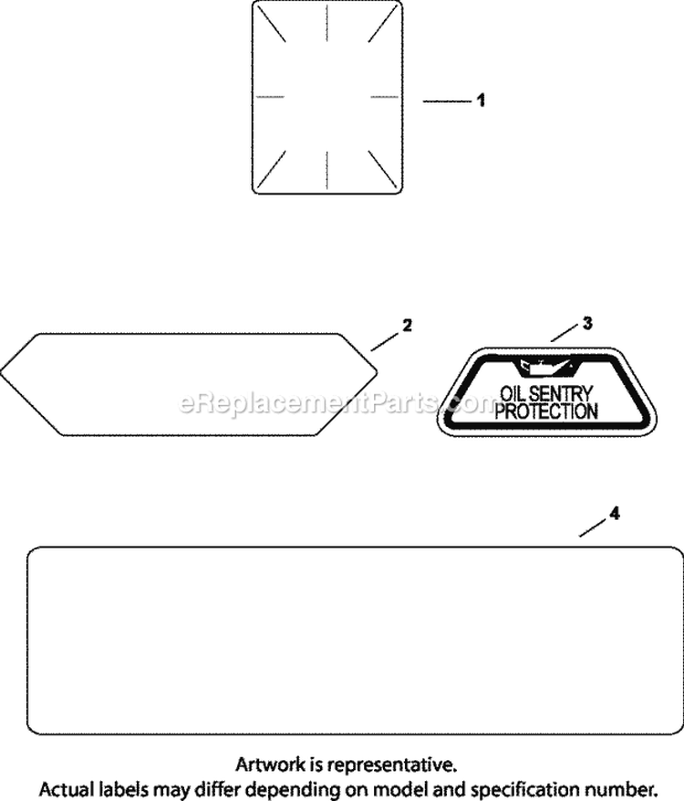 Page E Diagram and Parts List for CH22-76518  Kohler Engine