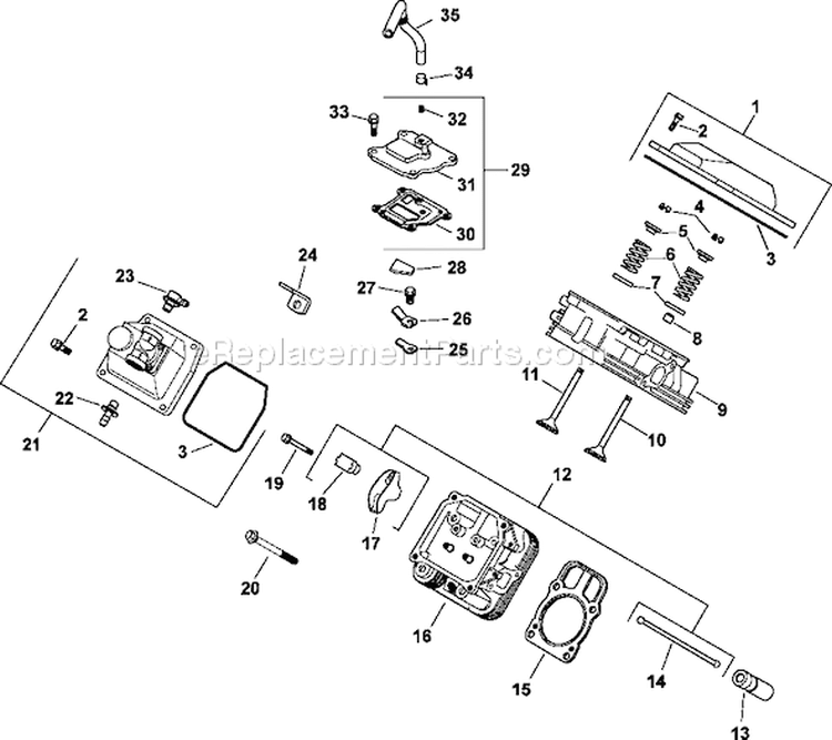 Page I Diagram and Parts List for CH22-76529  Kohler Engine