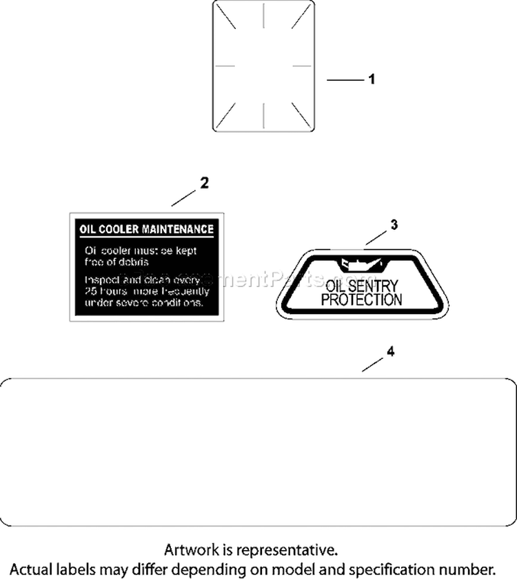 Page E Diagram and Parts List for CH22-76534  Kohler Engine