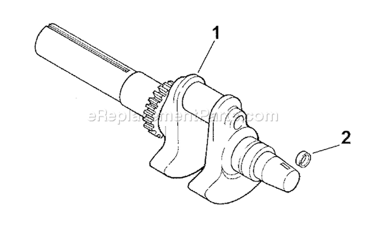 Page G Diagram and Parts List for CH22-76544  Kohler Engine