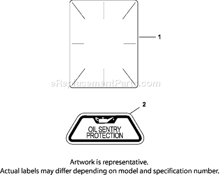Page E Diagram and Parts List for CH22-66545  Kohler Engine