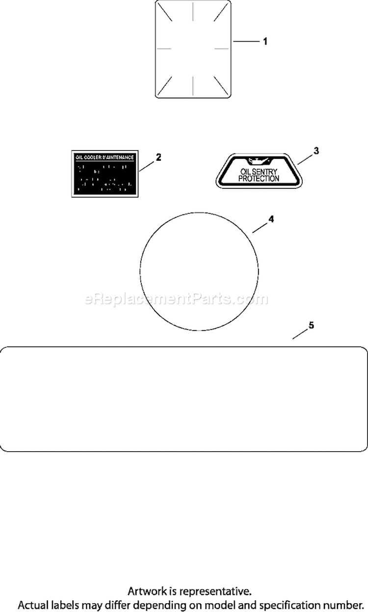 Page E Diagram and Parts List for CH22-76592  Kohler Engine