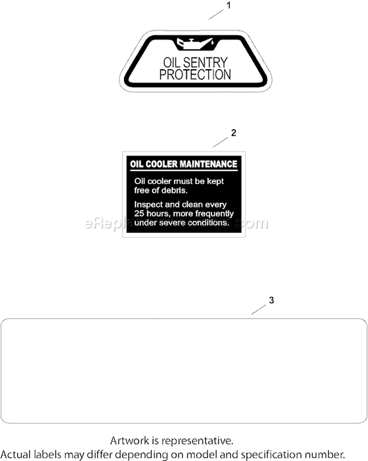 Page E Diagram and Parts List for CH22QS-66531  Kohler Engine