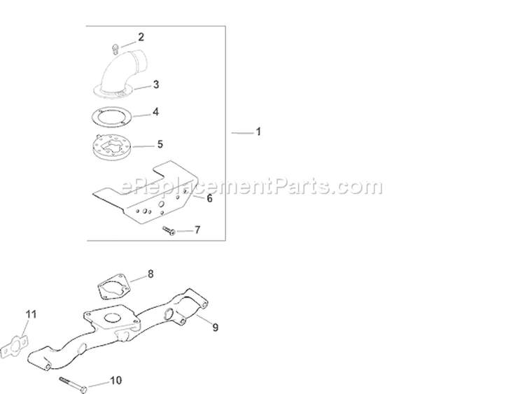 Page A Diagram and Parts List for CH22S-66557  Kohler Engine