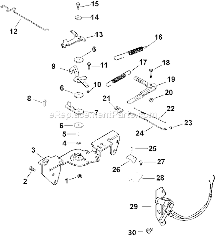 Page F Diagram and Parts List for CH22S-76575  Kohler Engine