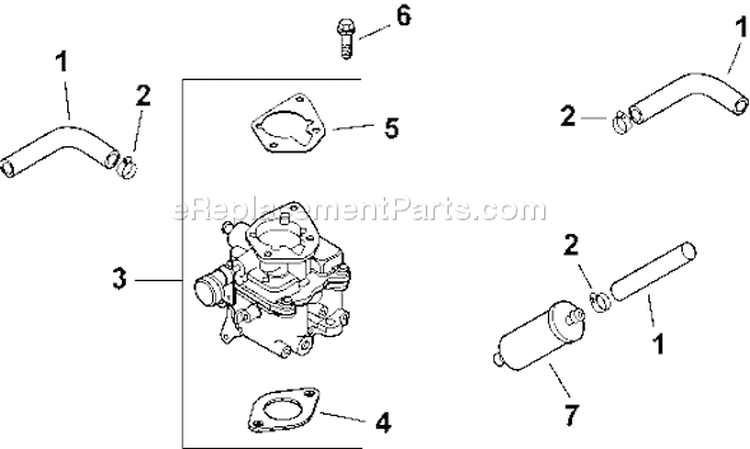 Page H Diagram and Parts List for CH22S-76575  Kohler Engine