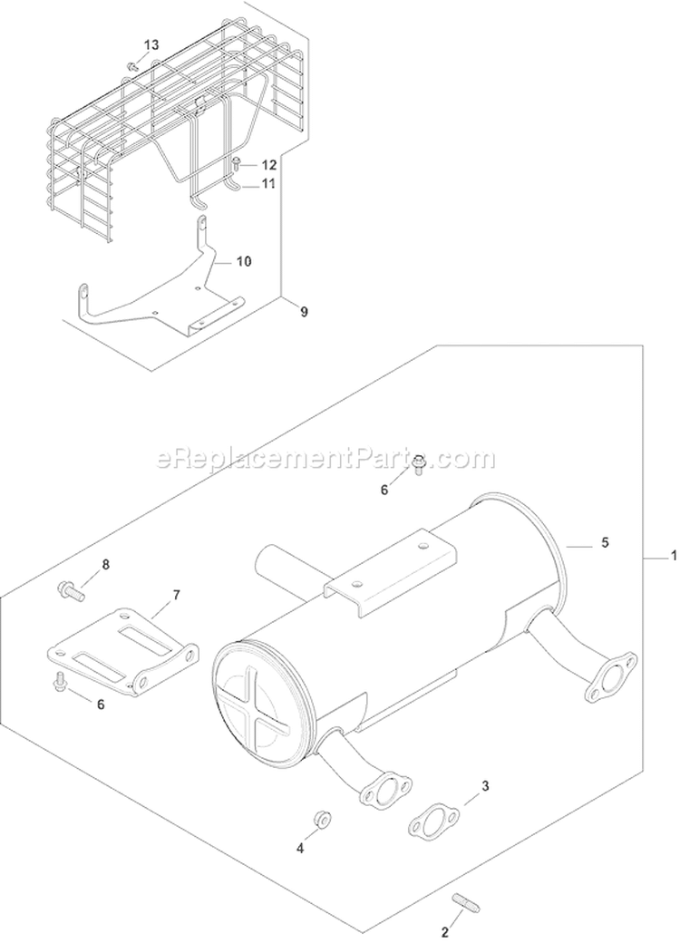 Page G Diagram and Parts List for CH18S-62635  Kohler Engine