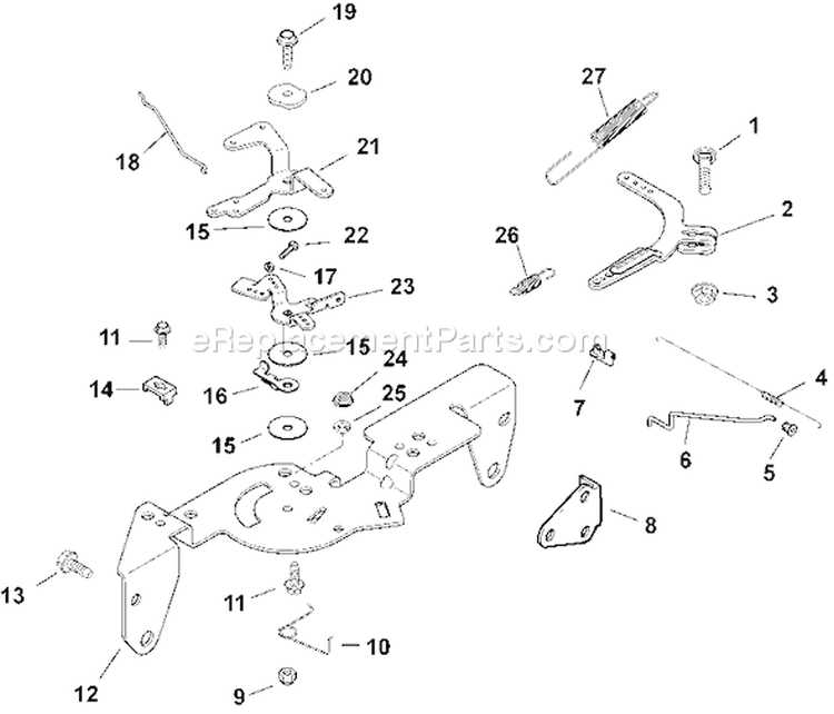 Page F Diagram and Parts List for CH22S-76620  Kohler Engine