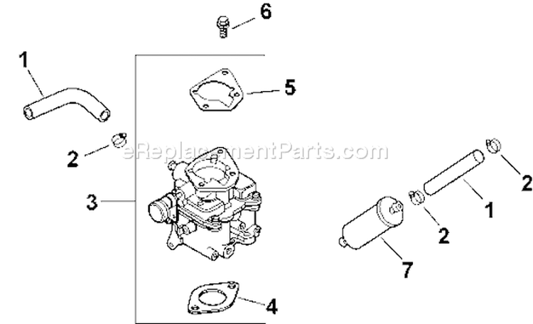 Page H Diagram and Parts List for CH22S-76620  Kohler Engine