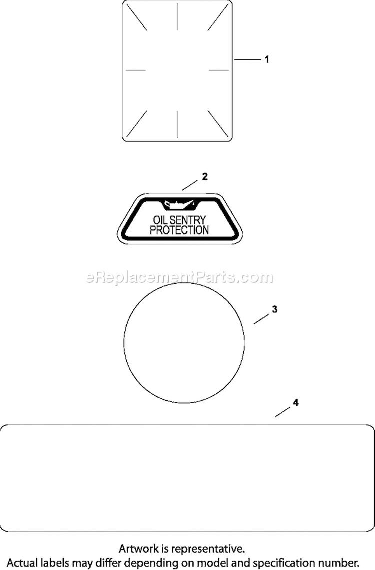 Page E Diagram and Parts List for CH23-76522  Kohler Engine