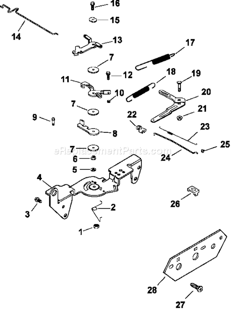 Page F Diagram and Parts List for CH23-76522  Kohler Engine