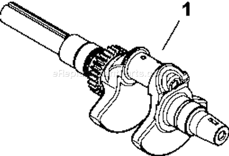 Page F Diagram and Parts List for CH22-66525  Kohler Engine