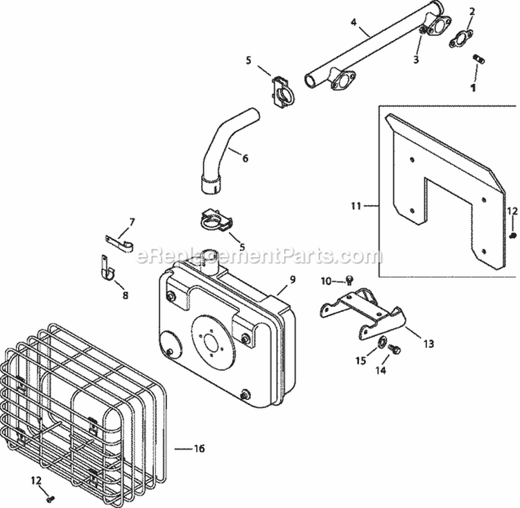 Page O Diagram and Parts List for CH23-76558  Kohler Engine
