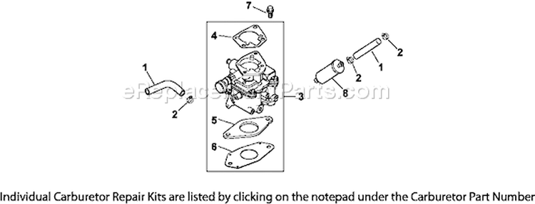 Page I Diagram and Parts List for CH23-76523  Kohler Engine