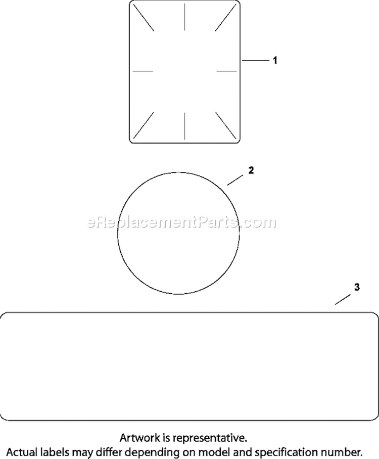Page E Diagram and Parts List for CH23-76561  Kohler Engine