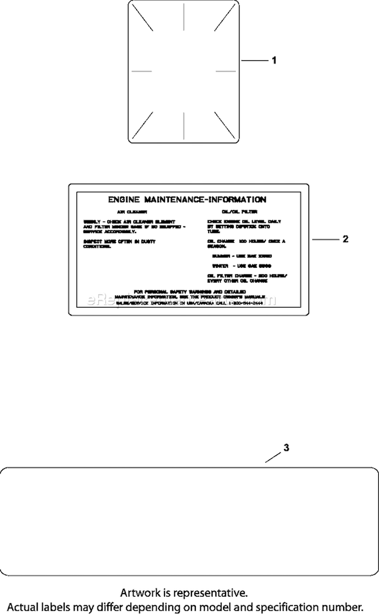 Page E Diagram and Parts List for CH23-76570  Kohler Engine
