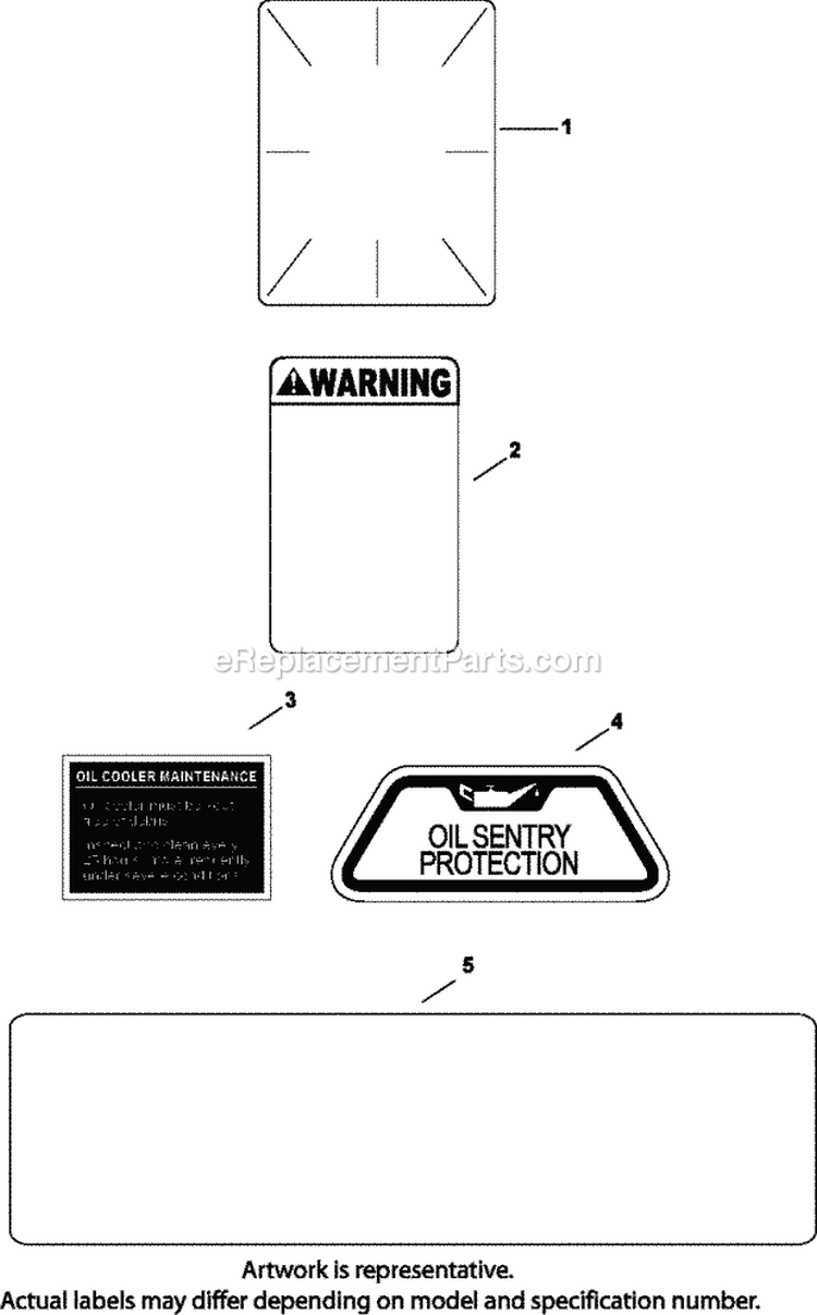 Page F Diagram and Parts List for CH23-76579  Kohler Engine