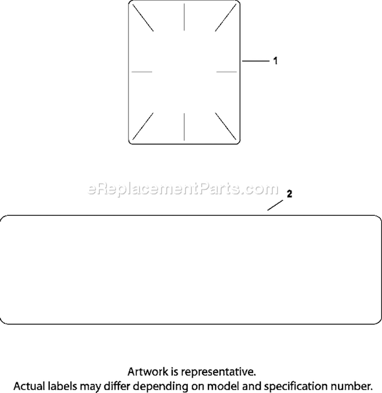 Page E Diagram and Parts List for CH23-76581  Kohler Engine