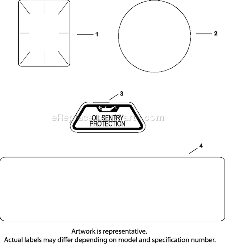 Page E Diagram and Parts List for CH23-76585  Kohler Engine