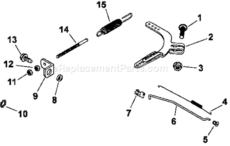 Page F Diagram and Parts List for CH23-76588  Kohler Engine