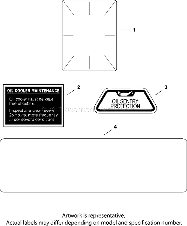 Page D Diagram and Parts List for CH23-76602  Kohler Engine