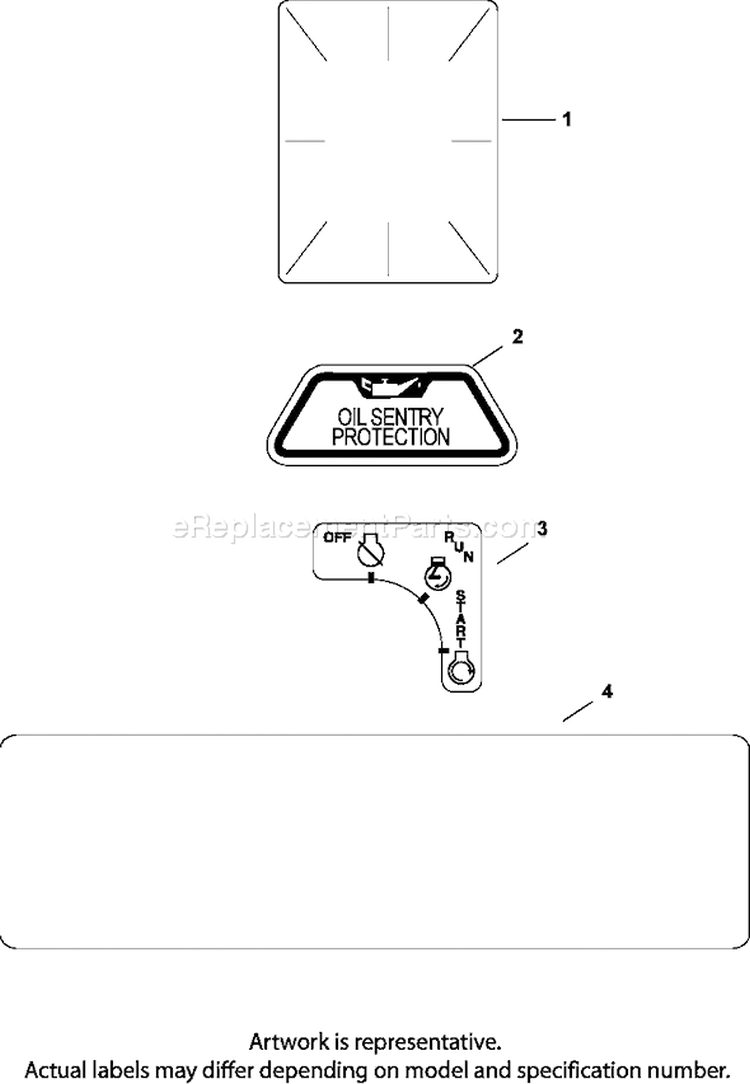 Page E Diagram and Parts List for CH23-76609  Kohler Engine