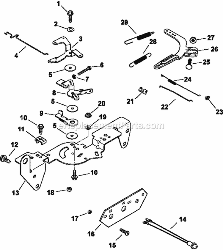 Page H Diagram and Parts List for CH20-64699  Kohler Engine
