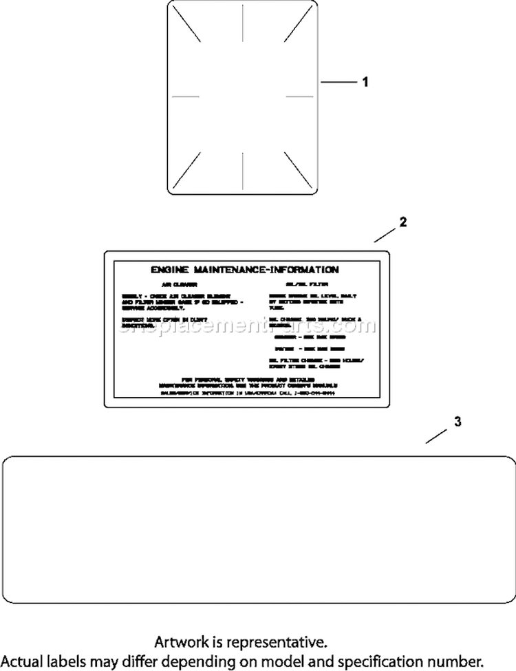Page E Diagram and Parts List for CH23-76616  Kohler Engine