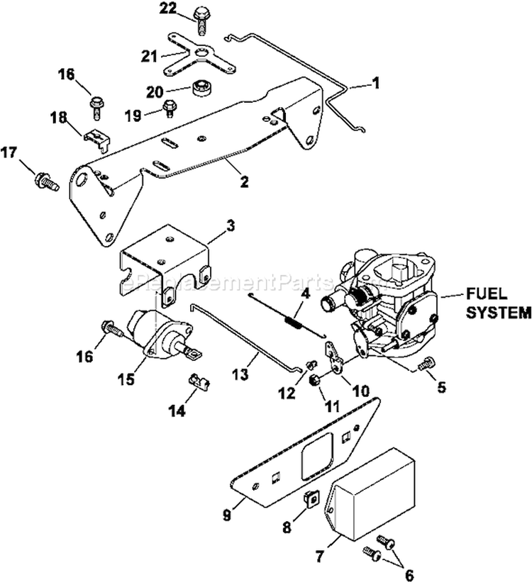 Page E Diagram and Parts List for CH23-76631  Kohler Engine