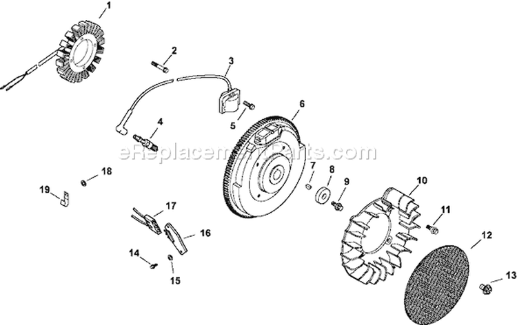 Page I Diagram and Parts List for CH23-76631  Kohler Engine