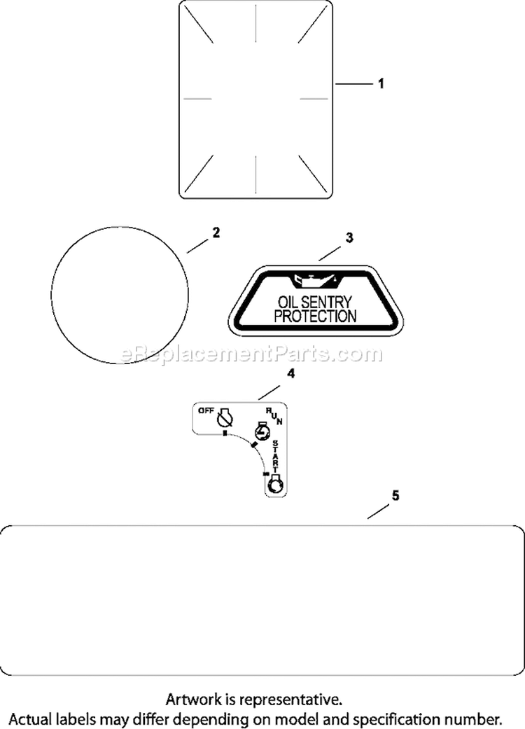 Page F Diagram and Parts List for CH23-76632  Kohler Engine