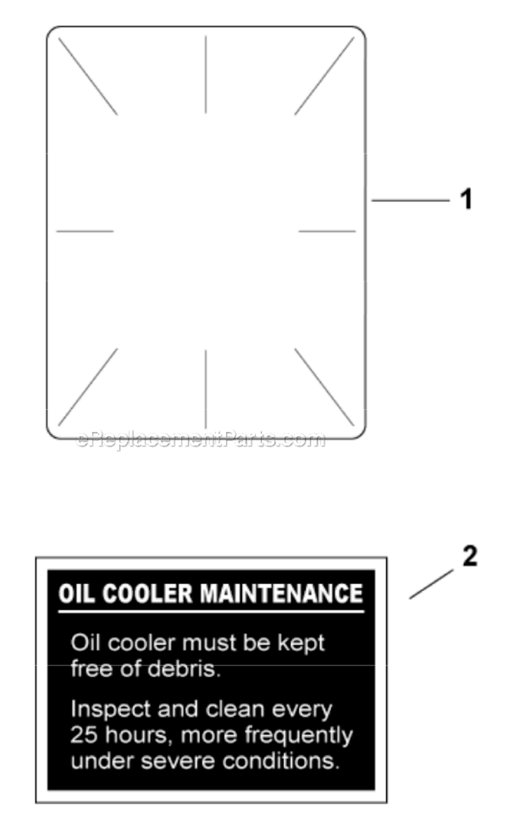 Decals 12-24-103 Diagram and Parts List for CH23S-76528  Kohler Engine
