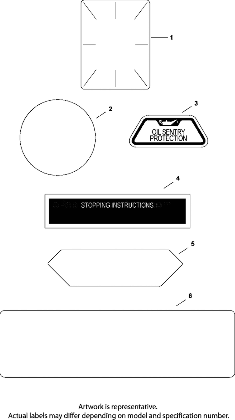Page E Diagram and Parts List for CH25-68500  Kohler Engine