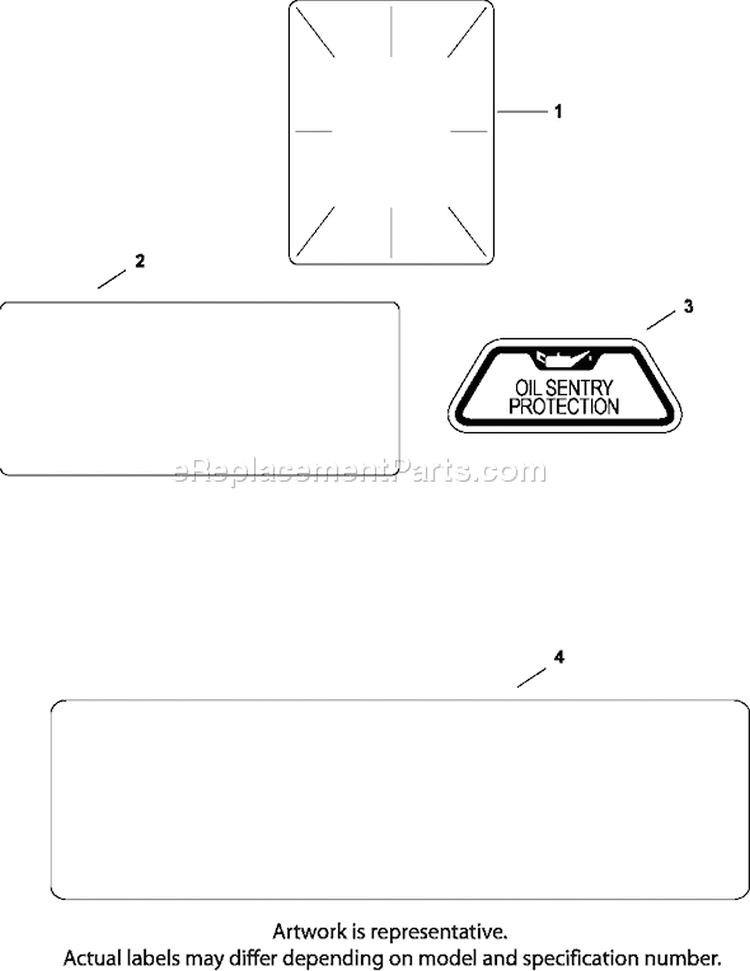 Page E Diagram and Parts List for CH25-68516  Kohler Engine