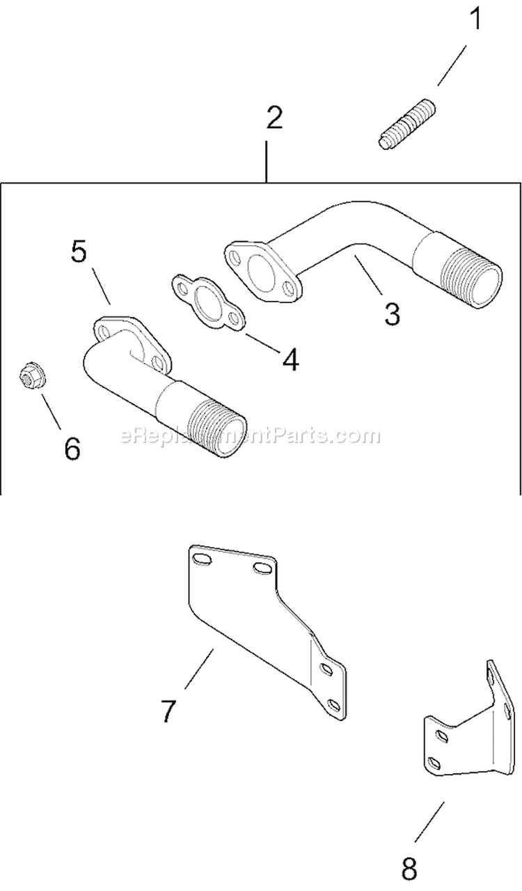Page G Diagram and Parts List for CH25-68560  Kohler Engine