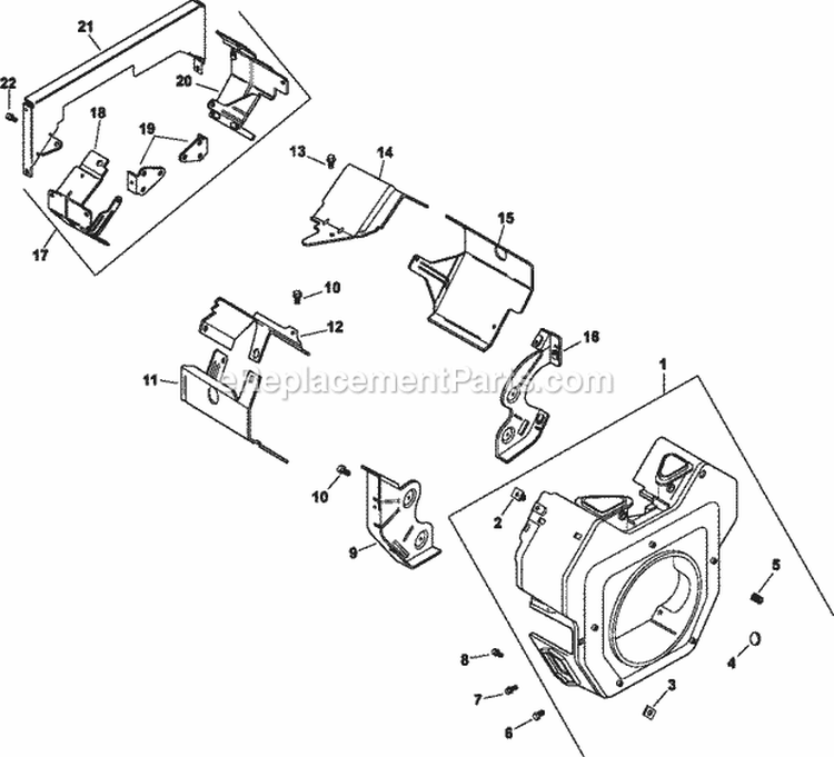 Page D Diagram and Parts List for CH25-68585  Kohler Engine