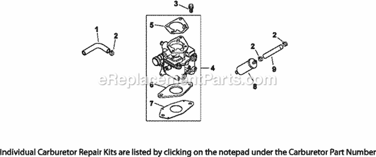 Page H Diagram and Parts List for CH25-68583  Kohler Engine
