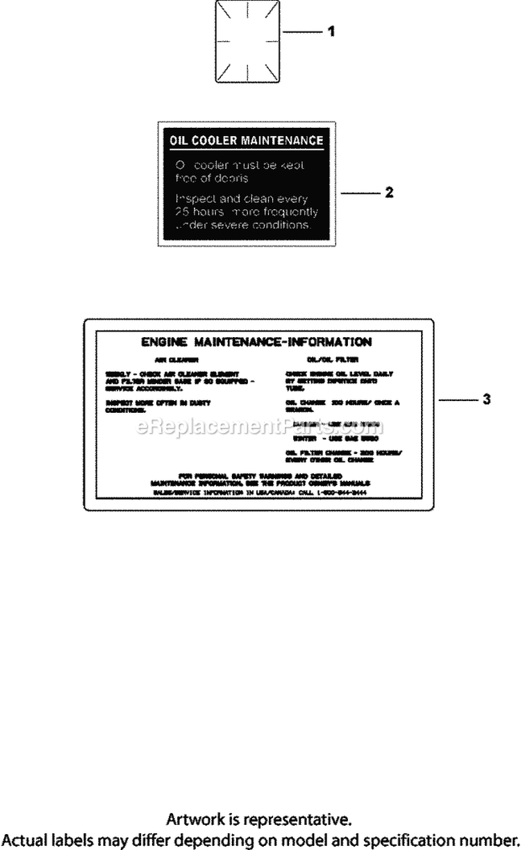 Page E Diagram and Parts List for CH25-68606  Kohler Engine