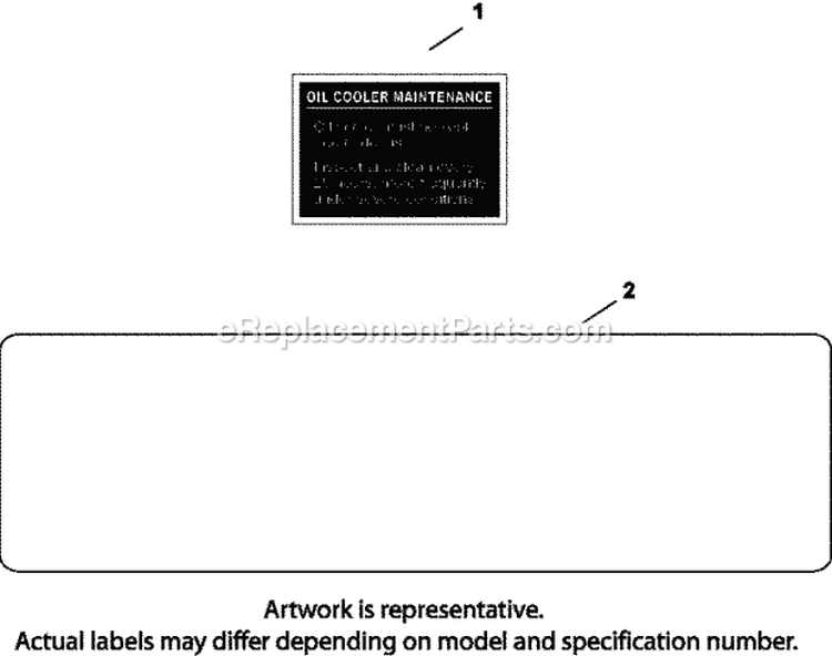 Page E Diagram and Parts List for CH25-68616  Kohler Engine