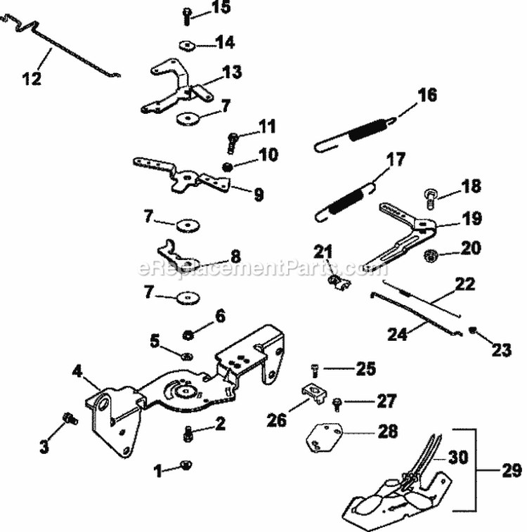 Page F Diagram and Parts List for CH25-68632  Kohler Engine