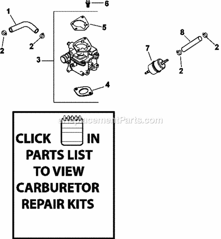 Page I Diagram and Parts List for CH25-68636  Kohler Engine