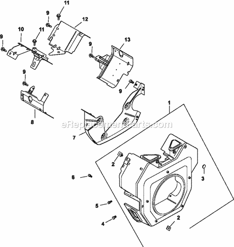 Page B Diagram and Parts List for CH25-68674  Kohler Engine