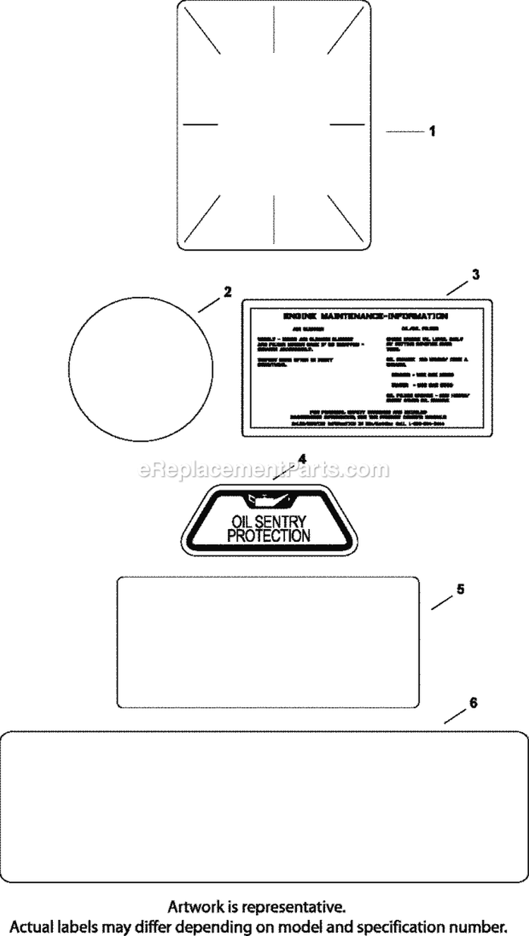 Page I Diagram and Parts List for CH25-68690  Kohler Engine