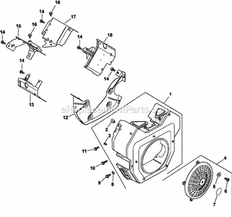 Page B Diagram and Parts List for CH25-68692  Kohler Engine