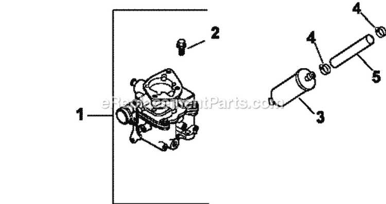 Page J Diagram and Parts List for CH25-68618  Kohler Engine
